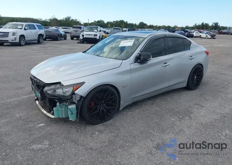 2016 Infiniti Q50 3.0T Premium from USA, damaged, VIN JN1EV7ARXGM346026